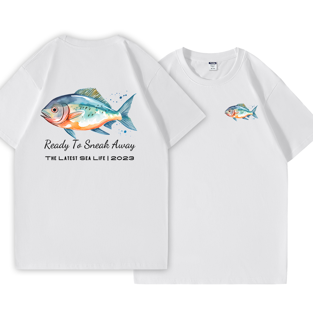 Ready To Sneak Away Cotton Tee