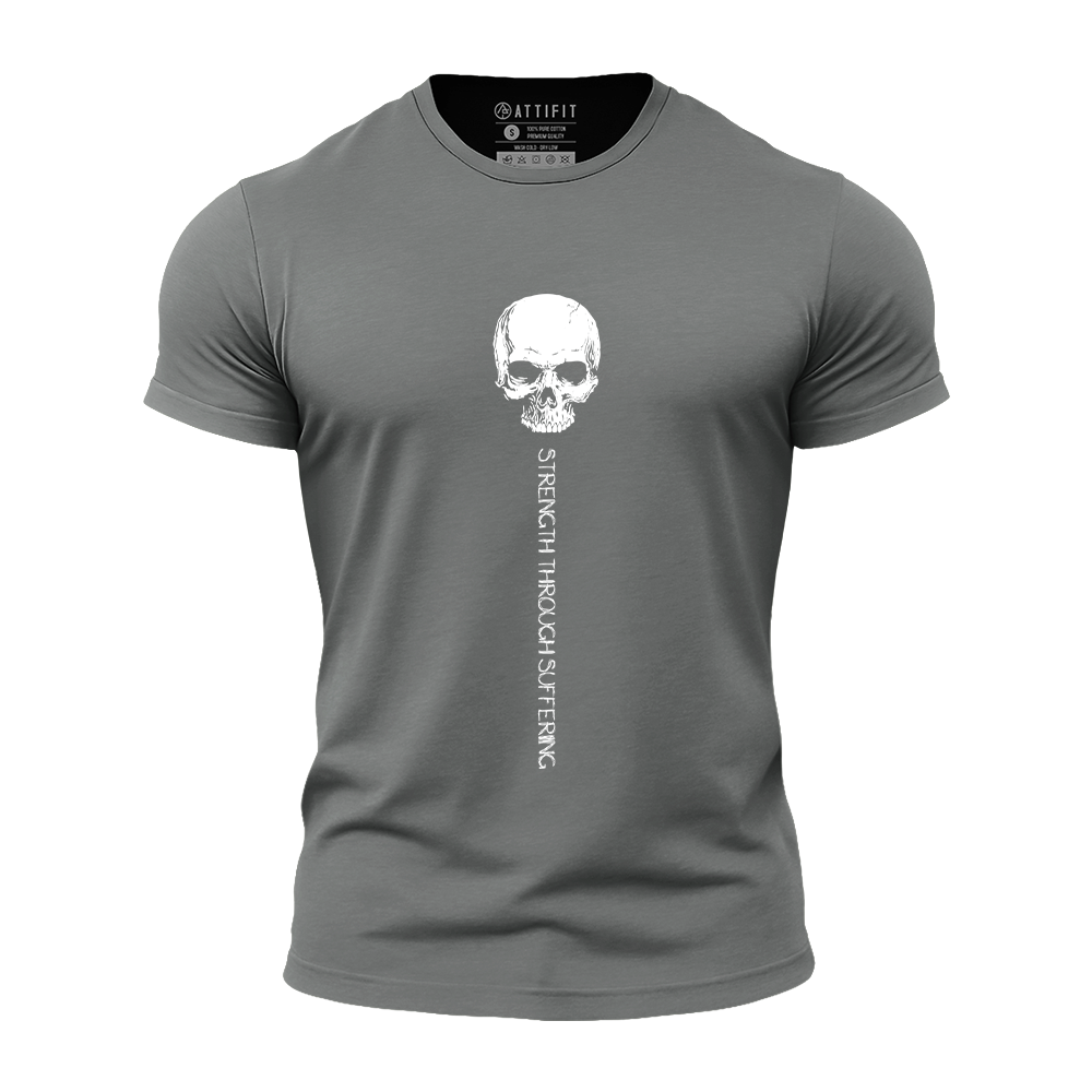 Skull Strength Athletic T-Shirt