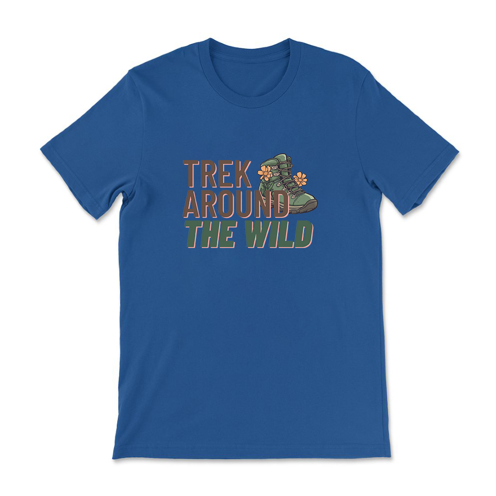 Trek Around The World Boots Cotton Tee