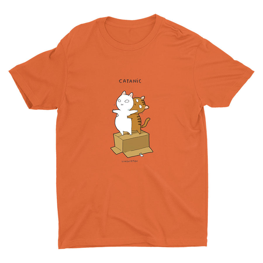 "CATANIC" Funny Animals Printed Cotton Tee