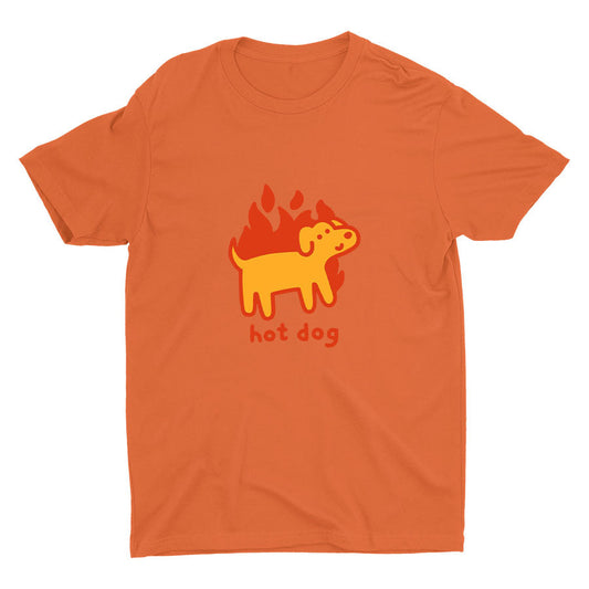 "Hot" Dog Cotton Tee