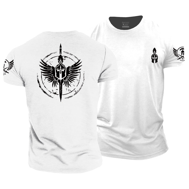 Cotton Battle Born Graphic Men's T-shirts