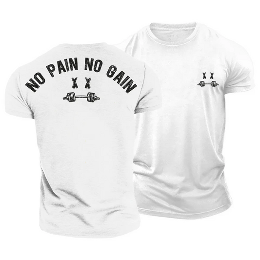 No Pain No Gain Cotton T-Shirt
