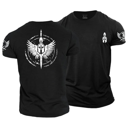 Cotton Battle Born Graphic Men's T-shirts