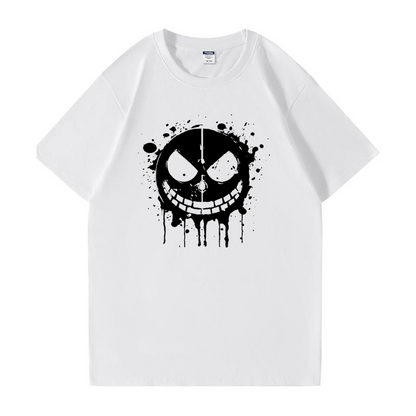 Splash Smiley Vibe Cotton Tee