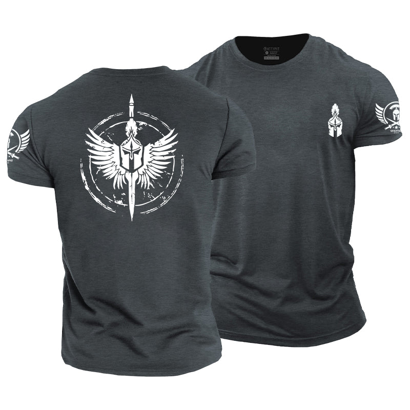 Cotton Battle Born Graphic Men's T-shirts