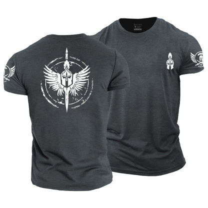 Cotton Battle Born Graphic Men's T-shirts