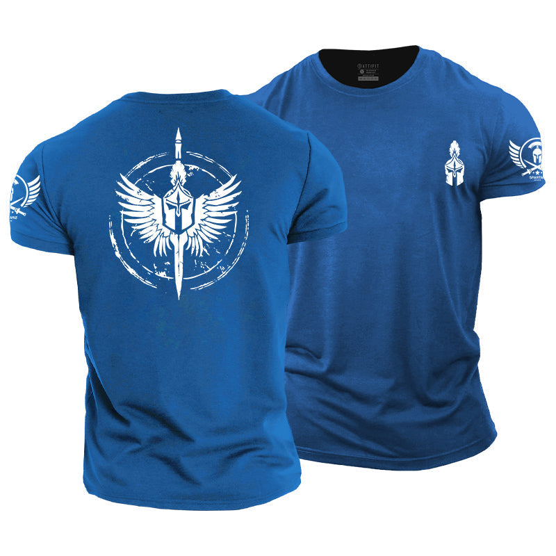 Cotton Battle Born Graphic Men's T-shirts