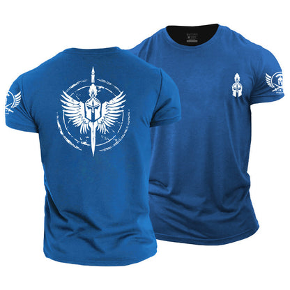 Cotton Battle Born Graphic Men's T-shirts