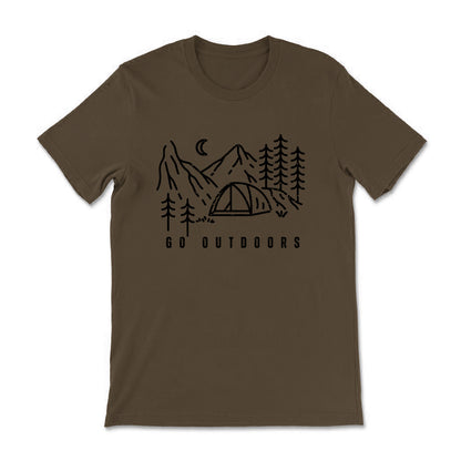 Explore Outdoors Views Cotton Tee