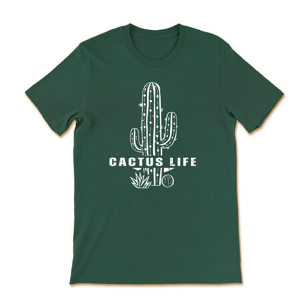 Cactusâ€?Life Cotton Tee
