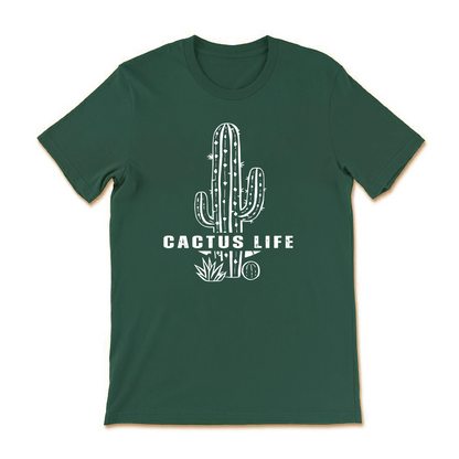 Cactusâ€?Life Cotton Tee
