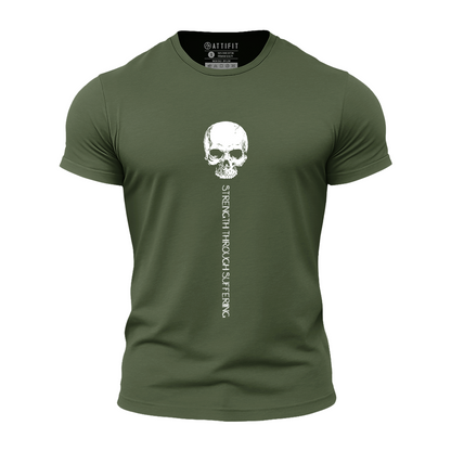 Skull Strength Athletic T-Shirt