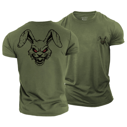 Fierce Rabbit Cotton T-Shirt