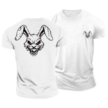 Fierce Rabbit Cotton T-Shirt
