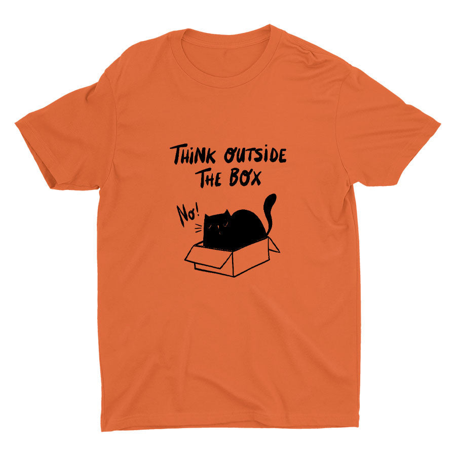 "Think Outside The Box" Cotton Tee